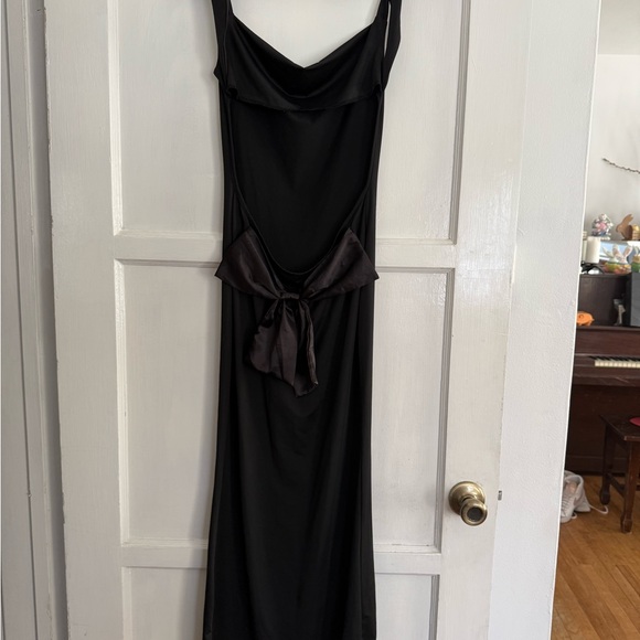 Amazon Black Backless Dress - Picture 2 of 2